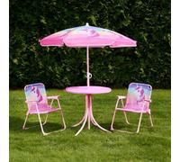 OHS Unicorn Bistro Set Table Chair Seat Garden Patio Outdoor Parasol Play Folding