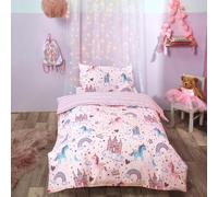 OHS Unicorn Kingdom Duvet Cover With Pillowcase