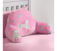 OHS Unicorn Reading Pillow Cushion Fleece Backrest Neck Lumbar Chair Support Seat