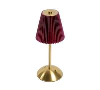 OHS USB Rechargeable Lamp, Cordless Battery Operated Lamp Portable LED Light Table Bedside Lamps Long Lasting Table Lamps for Living Room Bedroom Home Office, Berry