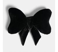 OHS Velvet Bow Shaped Novelty Decorative Scatter Cushion Plush Pillow