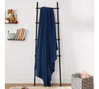 OHS Warm Plain Fleece Throw Over Bed Sofa Blanket