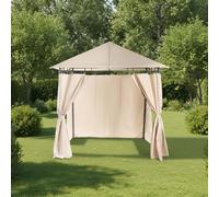 Ohs Water Resistant Garden Gazebo With Curtains Outdoor Party Tent Canopy