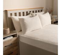 OHS White Pillows Case 4 Pack Shaggy, Teddy Fleece Hotel Quality Thermal Pillowcases Luxury Pillow Cover Fluffy Pillow Cases Side Sleeper Winter Warm Super Soft, 4 Pack