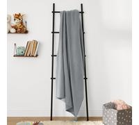 Dreamscene Wholesale 10 x Plain Fleece Blanket Bulk Warm Sofa Throw Over Joblot - 120 x 150cm, Silver Grey