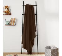Dreamscene Wholesale 10 x Plain Fleece Blanket Soft Warm Bulk Throw Over Joblot - 120 x 150cm, Chocolate Brown
