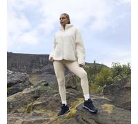 OHS Women's Coat Jacket Sherpa Lined Water Resistant Hoodie Drying Oversize Robe in Cream | Size: S/M OHS Cream S/M