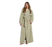 OHS Womens Dressing Gowns, Super Soft Warm Full Length Dressing Gowns Gifts for Women Winter Christmas Ladies - Cream, Hot Pink, Natural