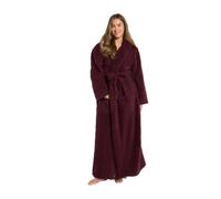 OHS Womens Dressing Gowns, Super Soft Warm Full Length Dressing Gowns Gifts for Women Winter Christmas Ladies - Cream, Hot Pink, Natural