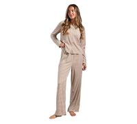 OHS Womens Pyjamas Set Top & Bottoms Loungewear for Ladies - S/M - L/XL