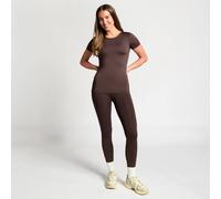 OHS Women's Ultimate Short Sleeve Top Quick Dry Gym Yoga Workout Fitness T-Shirt in Brown | Size: Small OHS Brown S