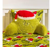 OHS Xmas Grinch Cuddle Cushion Reading Pillow in Green OHS Green