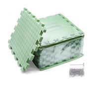 Ohsilv Foam Blocking Mats Knitting Extension Kit Thick Precise Blocking Boards with T-Pins DIY Knitting and Crochet Accessories