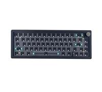 Ohsilv GMK67 Mechanical Keyboard Kit Hot-Swappable 3-Mod Bluetooth 2.4G Wireless RGB Backlit Gasket Structure Keyboard Black