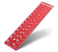 Ohsilv, Nut and Bolt, Bolt Size and Thread Gauge, Bolt and Nut Identifier Gauge, Bolt Gauge Easy to Use