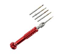 Ohsilv Red 5 in 1 Torx Screwdriver Cellphone Watch Repair Mixed Set Screw Phone Watch Repair Tool Kit