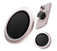 OhSnap 4 Luxe Phone Grip - Thin Magnetic and Adhesive Ring Holder for MagSafe, Multi-Grip Positions Mount, Compatible with iPhone Wireless Charging