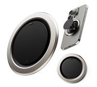 OhSnap 4 Luxe Phone Grip - Thin Magnetic and Adhesive Ring Holder for MagSafe, Multi-Grip Positions Mount, Compatible with iPhone Wireless Charging