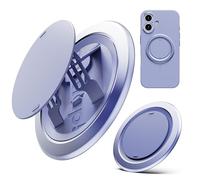 OhSnap 4 Luxe Phone Grip Ultra-Thin Magnetic Phone Ring Holder Grip for MagSafe, Wireless Charge-Through with Multiple Gripping Positions, Compatible with iPhone MagSafe Accessories