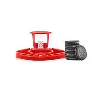OHSO Ultimate Cookie Dunking Set - Oreo Cookie Dunker Glass, Cookie Plate Holds 18 Cookies, 4 Cookie Dipping Milk Levels, Holds Cookies At Desired Dipping Level, The Perfect Hands Free Dip Everytime!