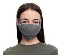 OhSunny Sun Protection Face Cover UPF 50+ Anti-UV Women Summer Mask Eye Protective Breathable Face Covering SLF5M043T Dark Grey