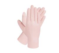 OhSunny Women Anti-UV Gloves Sun Protection UPF 50+ Full Finger Summer Cycling Touchscreen Gloves for Golf Driving Hiking SLM3M113D (Pink)
