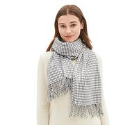 OhSunny Women Tartan Scarf Winter Plaid Cashmere Feel Shawl Soft Warm Tassel Large Scarves Wraps Grey Plaid