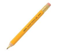 OHTO Mechanical Pencil Wood Sharp with Eraser 2.0, 2.0mm, Yellow Body (APS-680E-Yellow)