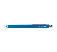 OHTO Needle-point Grand Standard Blue: Fine Leads Ballpoint Pen in Blue with Anodised Aluminium Housing and a 0.7 mm Needlepoint Refill (Black)