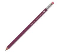 OHTO WN01 Wooden Mechanical Pencil, 0.5mm Fine Point, Standard Long Barrel, Dark Red Body, Made from Incense Cedar, WN01-SP5-EN