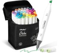 Ohuhu Alcohol Markers - AP Certificated Double Tipped Art Marker Set for Artists