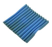 Ohulelks 30X30X2.5Cm Soundproof Sponge,12 Slots Acoustic Foam Panel Stop Absorption Studio Ktv Sound For Home Decor Art Bedroom Bathroom Living Room Tv Background(Blue)