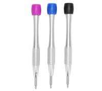 Ohulelks 3Pcs/Set Watch Movement Screwdrivers Kit Triangular Oscillating Weight Rotor Screwdriver for 3235 Movement