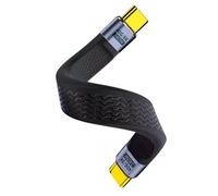 Ohulelks 40Gbps USB 4.0 PD 240W Fast Charging Cable Support 8K 4K Video Transmission Mobile Data Cable for Phone Notebook