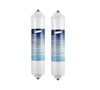 Ohulelks DA29-10105J Inline Water Filter Universal Refrigerator Filter Element Coconut Shell Activated Carbon Rod Filter Element 2 Pcs