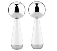 Ohulelks Ice Globes for Face Eyes Massage Ice Ball Ice Roller Stainless Steel Rotating Ice Ball
