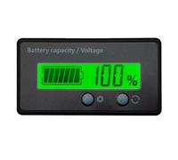 Ohulelks LED Digital Voltmeter Voltage Meter Tester Acid Lead Lifepo4 Lithium Battery 12V/24V/36V/48V Capacity Indicator