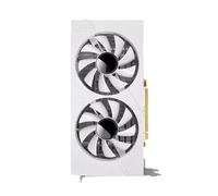 Ohulelks Radeon RX580 8G Graphics Card GDDR5 Video Memory AMD Cideo Card with Dual Cooling Fan DVI-Output 256Bit DVI Interface for Desktop Gaming Computers B