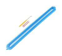 Ohulelks Rectangle Looms for Scarf Weaving with Hook and Knitting Device, 58cm