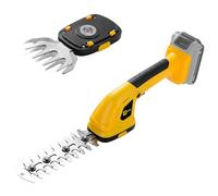 ohyes Cordless Hedge Trimmer Compatible with DeWALT 20v Max Battery 2 in 1 Grass Trimmer for Yard & Lawn(Battery not Included)