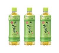 Oi Ocha Ryokucha Green Tea 600ml | Authentic Japanese Green Tea | Refreshing & Healthy 緑茶 (3 Bottle)