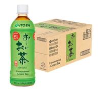 Oi Ocha Unsweetened Green Tea Drink 500ml | Authentic Japanese Style Ready To Drink Green Tea | Refreshing & Healthy Beverage Cold Brew Tea 日本緑茶 (24 Bottle)