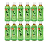 Oi Ocha Unsweetened Green Tea Drink 500ml | Authentic Japanese Style Ready To Drink Green Tea | Refreshing & Healthy Beverage Cold Brew Tea 日本緑茶 (12 Bottle)