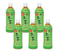 Oi Ocha Unsweetened Green Tea Drink 500ml | Authentic Japanese Style Ready To Drink Green Tea | Refreshing & Healthy Beverage Cold Brew Tea 日本緑茶 (6 Bottle)