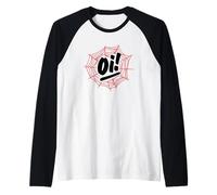 Oi Oi Oi! Ska Streetpunk Hardcore Punk Skinhead Raglan Baseball Tee