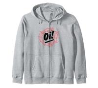 "Oi Oi Oi!" Ska Streetpunk Hardcore Punk Skinhead Zip Hoodie