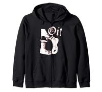 Oi Skinheads Music Skinhead Boots Zip Hoodie