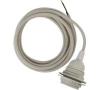 Oi Soi Oi - Fabric Cord With Socket, Off-white - Off-White