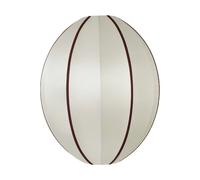 Oi Soi Oi Indochina Classic Oval L lamp shade Offwhite-bordeaux