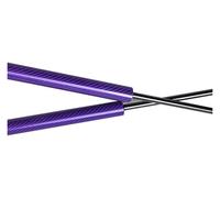 OIAJDSAD For A1 For GB 2018-2024 Shock Spring Damper Absorber Cylinder Piston Front Bonnet Hood Gas Struts Gas Struts Bonnet Hood(Purple carbon fiber)
